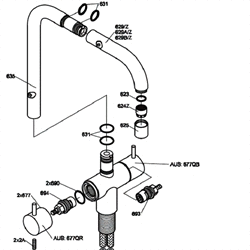 Reservedele til KV6 - O-ring VR631
